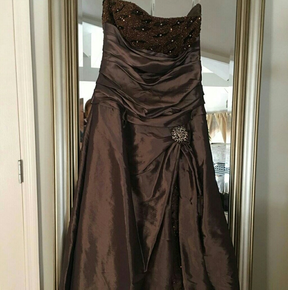 Beautiful Evening Gown, size 16 fits like 12